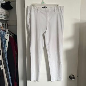 George Classic White Trousers